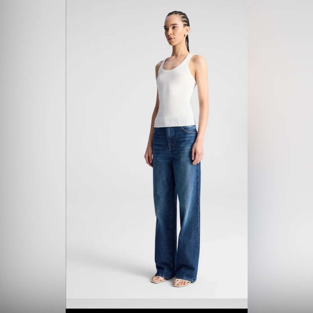 A.L.C. Iris Fine Cotton Knit Tank $175 - Picture 4 of 6